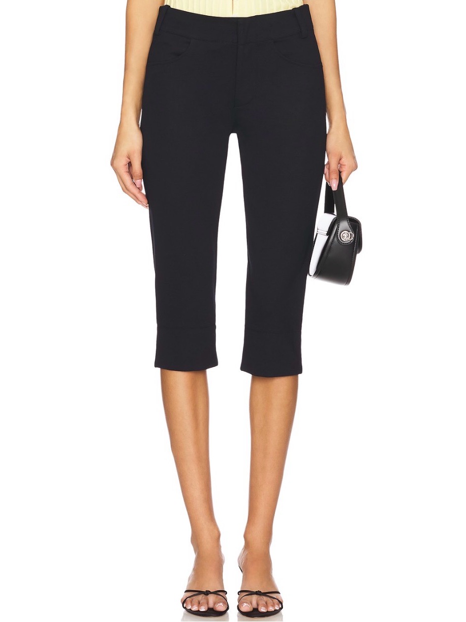 Free People Bette Super Slim Capri Pants